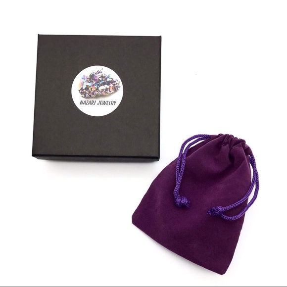 Natural Raw Emerald Crystal Pendant Cord Necklace - Picture 2 of 2